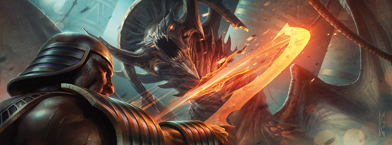 “Cut” by Raymond Swanland.